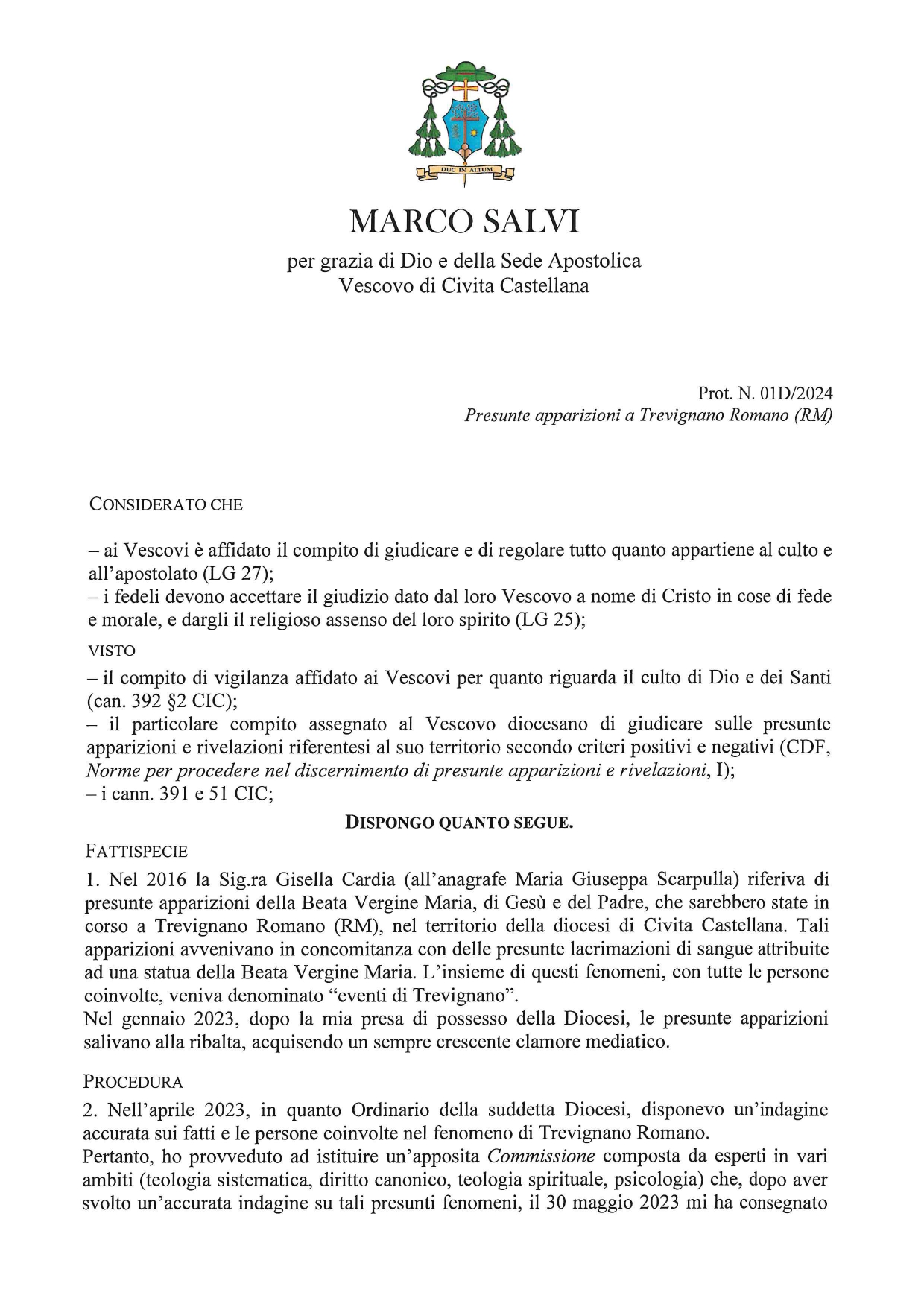 Decreto-Trevignano_240306_094058_page-0001-1 Decreto su Presunte apparizioni Trevignano (RM)