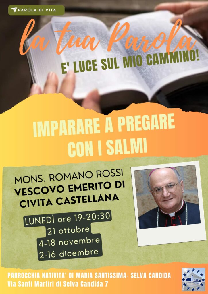 Mons.-Rossi-Lectio-724x1024 Imparare a pregare con i Salmi